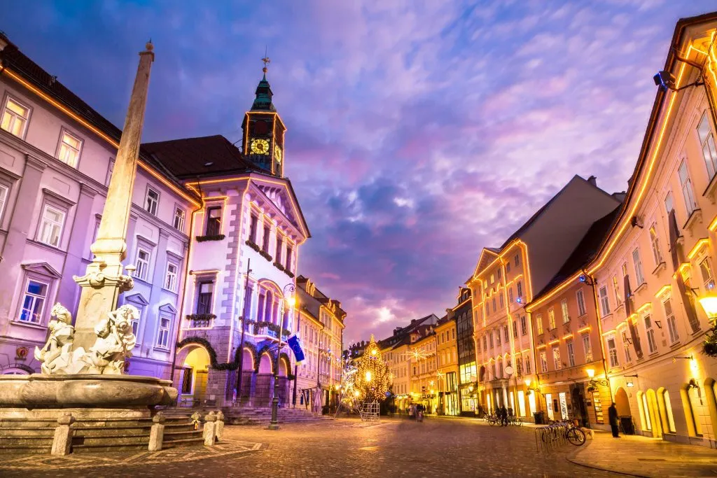 Explore the streets of Ljubljana at any time of the year